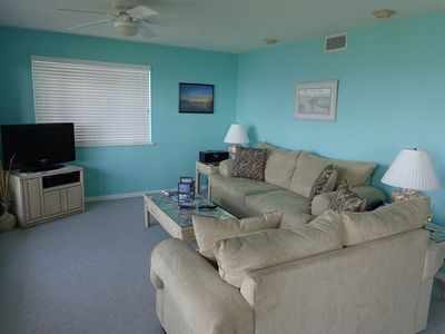 View from Dining Area into Living Area.