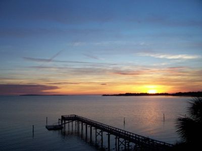 Can't get enough of these awesome sunsets from condo deck.